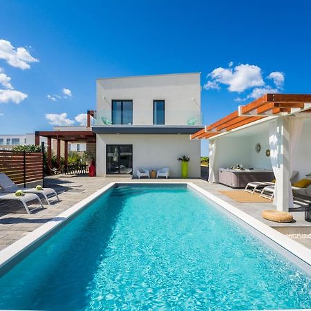 Villa Olea With Heated Pool And Jacuzzi Sukošan Exterior foto
