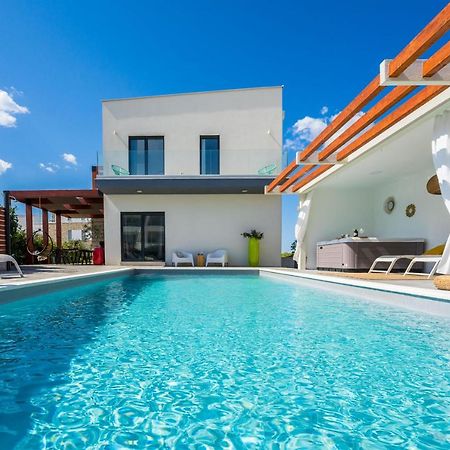 Villa Olea With Heated Pool And Jacuzzi Sukošan Exterior foto