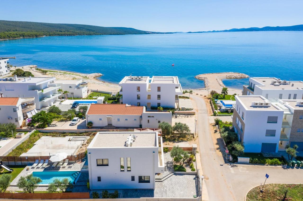 Villa Olea With Heated Pool And Jacuzzi Sukošan Exterior foto