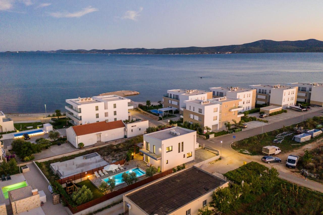 Villa Olea With Heated Pool And Jacuzzi Sukošan Exterior foto